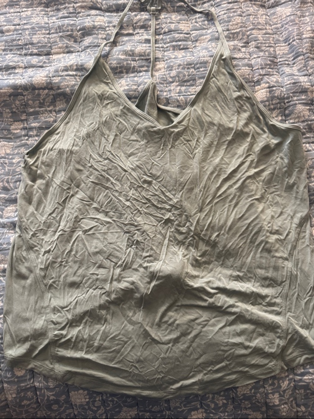 Lululemon tie back yoga tank